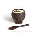 Natural Coconut Candle Bowls Wooden Decorative Bowls